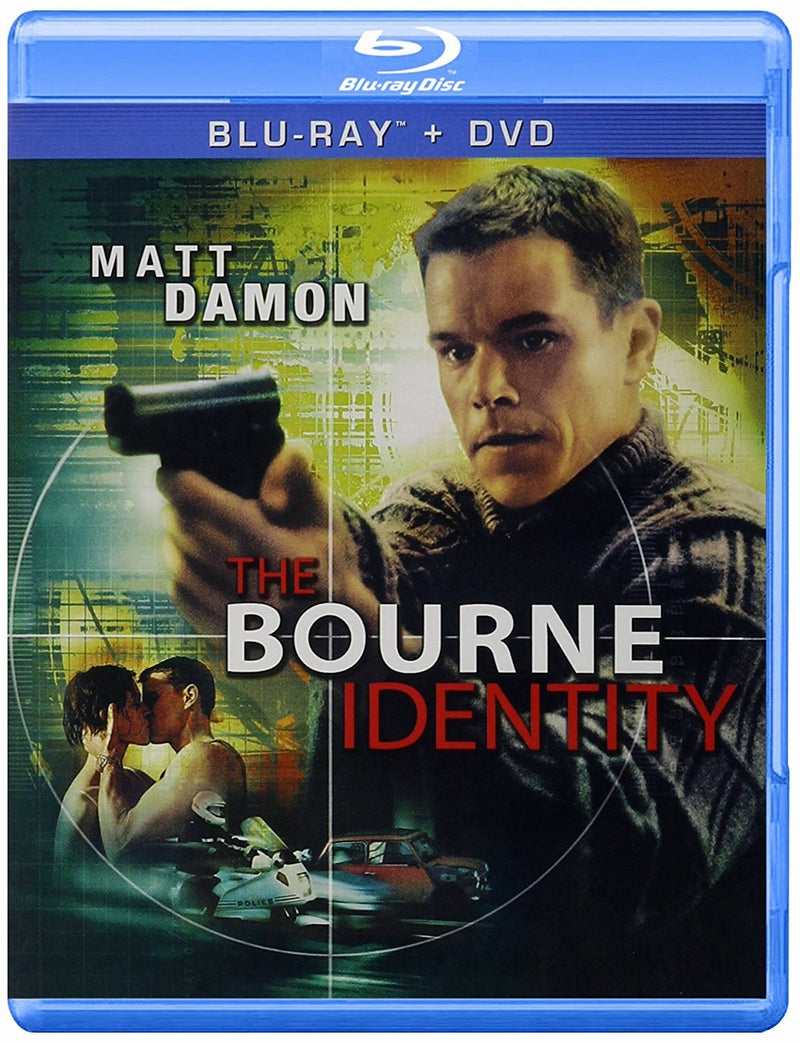 The Bourne Identity Blu-Ray + DVD (2-Disc Set) (Free Shipping)