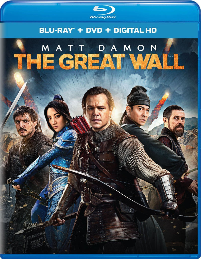 The Great Wall Blu-Ray + DVD + Digital HD (2-Disc Set) (Free Shipping)
