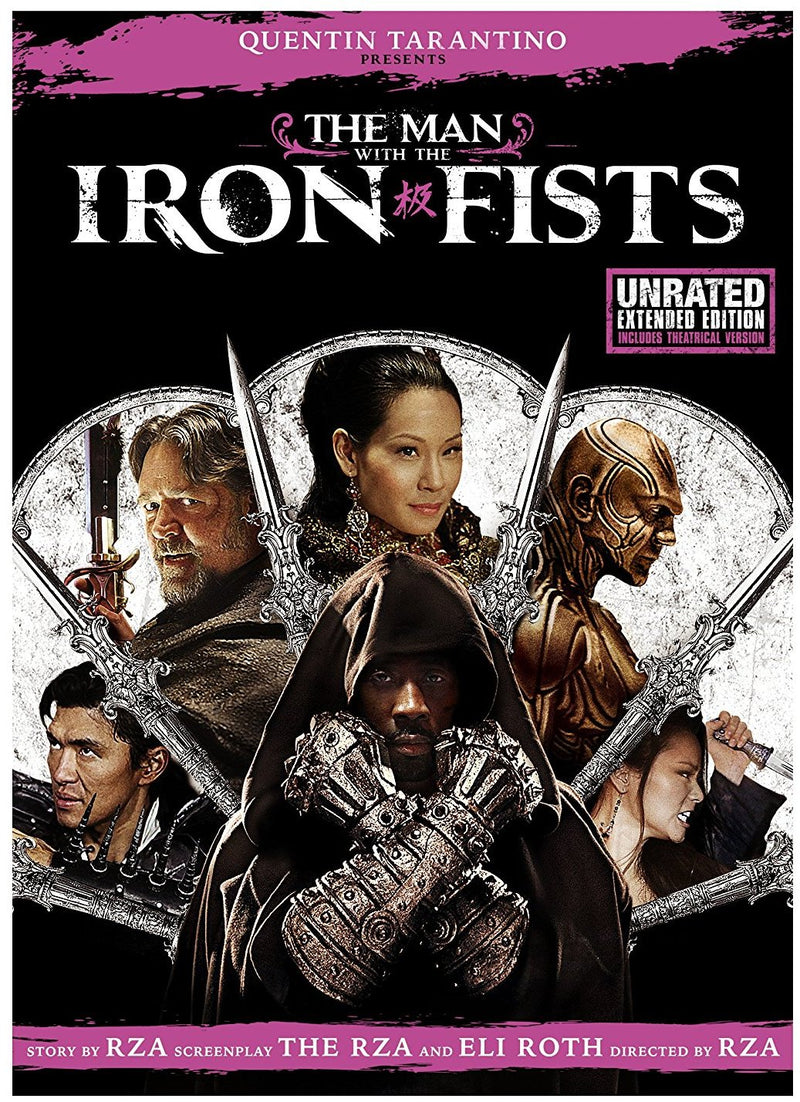 The Man With The Iron Fists DVD (Free Shipping)