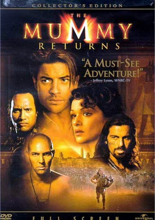 The Mummy Returns DVD (Fullscreen Collector's Edition) (Free Shipping)