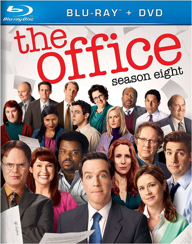 The Office: Season Eight 8 Blu-Ray + DVD (5-Disc Set) (Free Shipping)