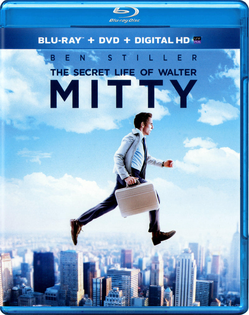 The Secret Life of Walter Mitty Blu-Ray + DVD + Digital HD (Free Shipping)