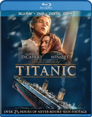 Titanic Blu-Ray + DVD +  Digital Copy (4-Disc Set) (Free Shipping)