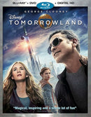 Tomorrowland Blu-ray +DVD + Digital Copy 2-Disc with Slip Cover (Free Shipping)