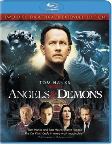 Angels & Demons Blu-ray (3-Disc Theatrical & Extended Editions) (Free Shipping)