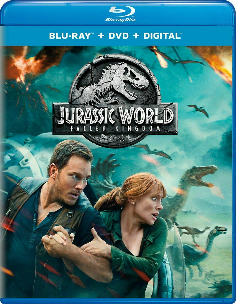 Jurassic World: Fallen Kingdom Blu-ray + DVD +Digital 2-Disc (Free Shipping)